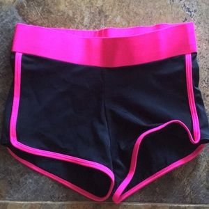 Pink and Black Dance/Athletic Shorts